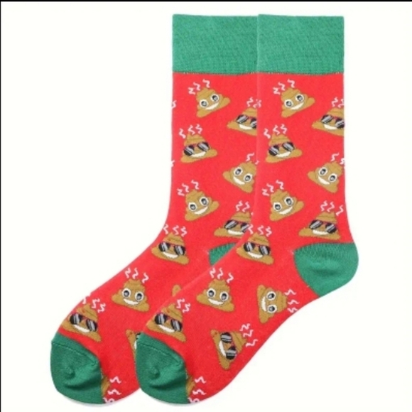 Poo Socks: Choose 1 - Picture 1 of 2